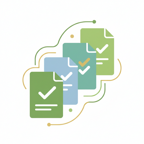 Illustration of estate planning documents including a will, trust, and power of attorney with abstract financial elements, representing Estate Planning 101.