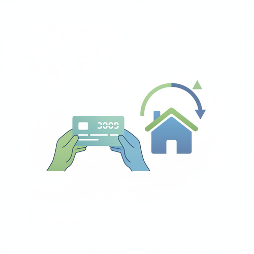 Illustration showing how credit score affects mortgage interest rates and home loan costs