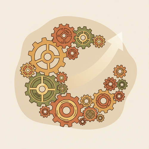 Conceptual illustration of strategic wealth accumulation through interconnected microeconomic allocation paradigms.