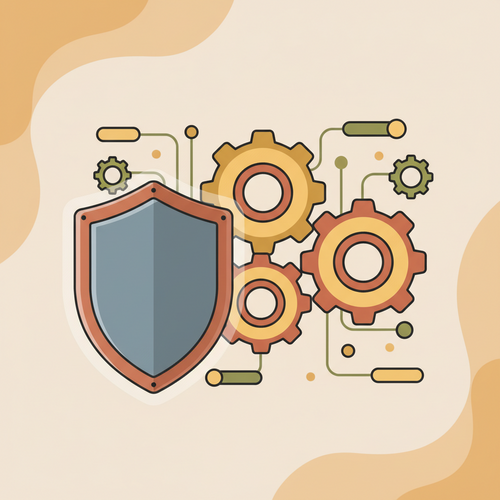 Conceptual illustration of systemic liability shielding mechanisms integrated with quantitative actuarial risk mitigation processes in a financial ecosystem.