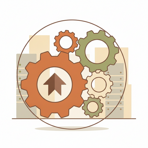 Illustration of institutional revolving credit facilities optimizing corporate reward arbitrage, showcasing financial synergy.