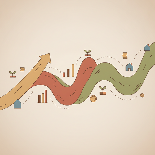 Illustration depicting sovereign yield curve dynamics and strategic fixed-income arbitrage opportunities